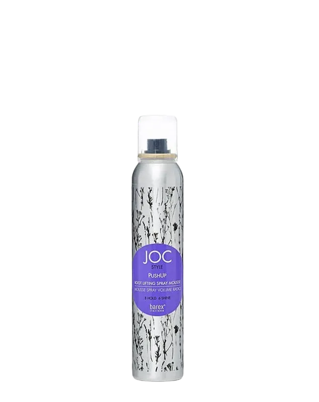 Barex Italiana JOC Style Push Up Root Lifting Spray Mousse 6.76 oz (8 Hold / 6 Shine)