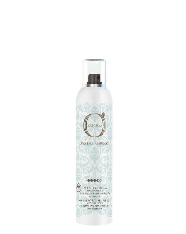 Barex Italiana Olioseta Oro Del Marocco Non-Aerosol Hairspray Medium Hold 10.14 oz