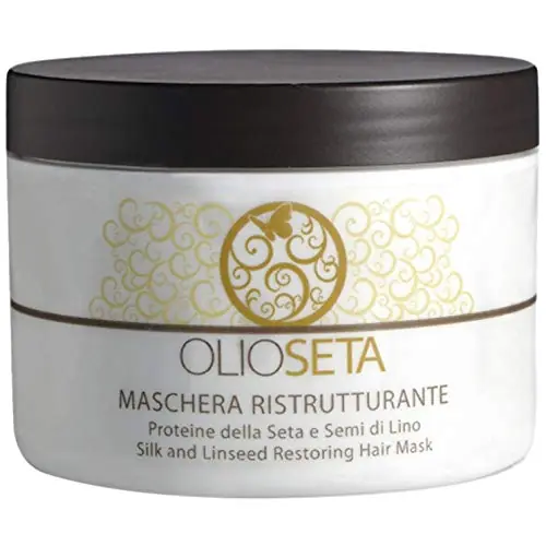 [Sample 0.17 oz] Barex Italiana Olioseta Silk Protein & Linseed Restoring Hair Mask - Free Sample