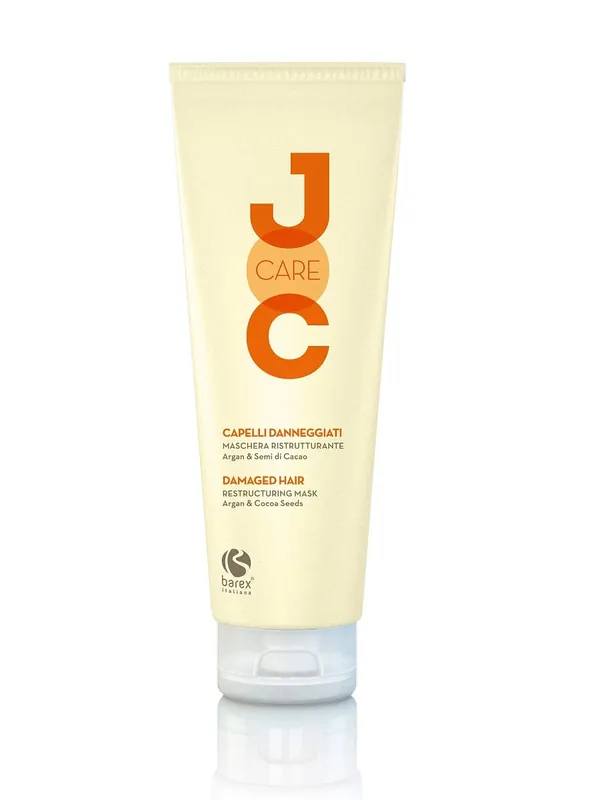[Sample 0.34 oz] Barex Italiana JOC Care Restructuring Mask | For Damaged Hair | With Argan & Cocoa Seeds - Free Sample