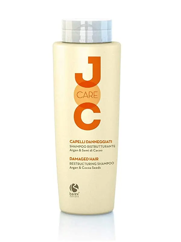 [Sample 0.34 oz] Barex Italiana JOC Care Restructuring Shampoo | For Damaged Hair | With Argan & Cocoa Seeds - Free Sample