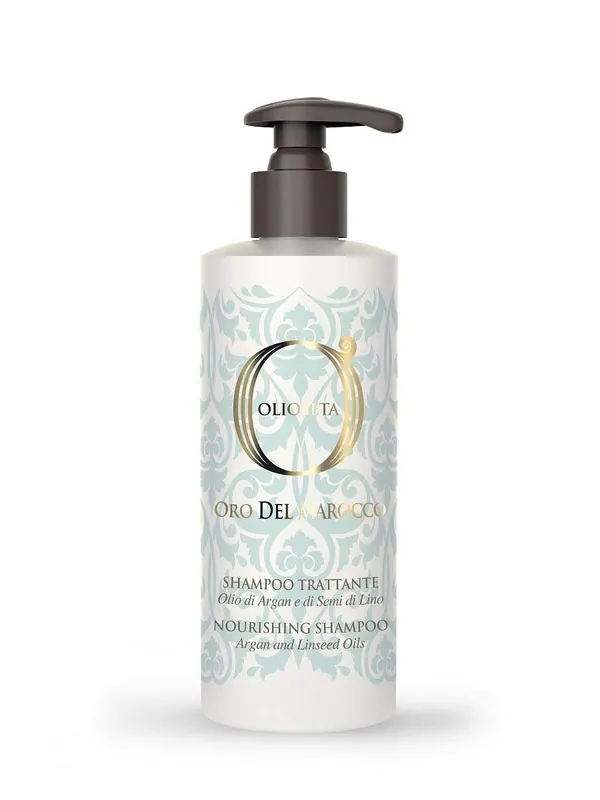 [Sample 0.34 oz] Barex Italiana Olioseta Nourishing Shampoo | With Argan & Linseed Oils | Certified Organic | Oro Del Marocco - Free Sample