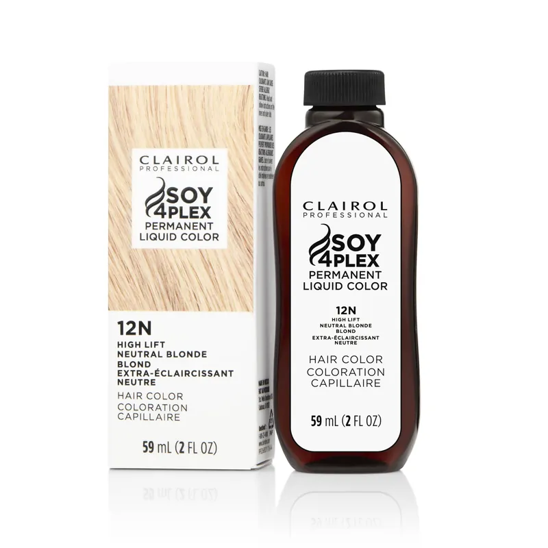 Clairol Professional Soy4Plex LiquiColor Permanent Hair Color - 12N | HL-N (Neutral Blonde)