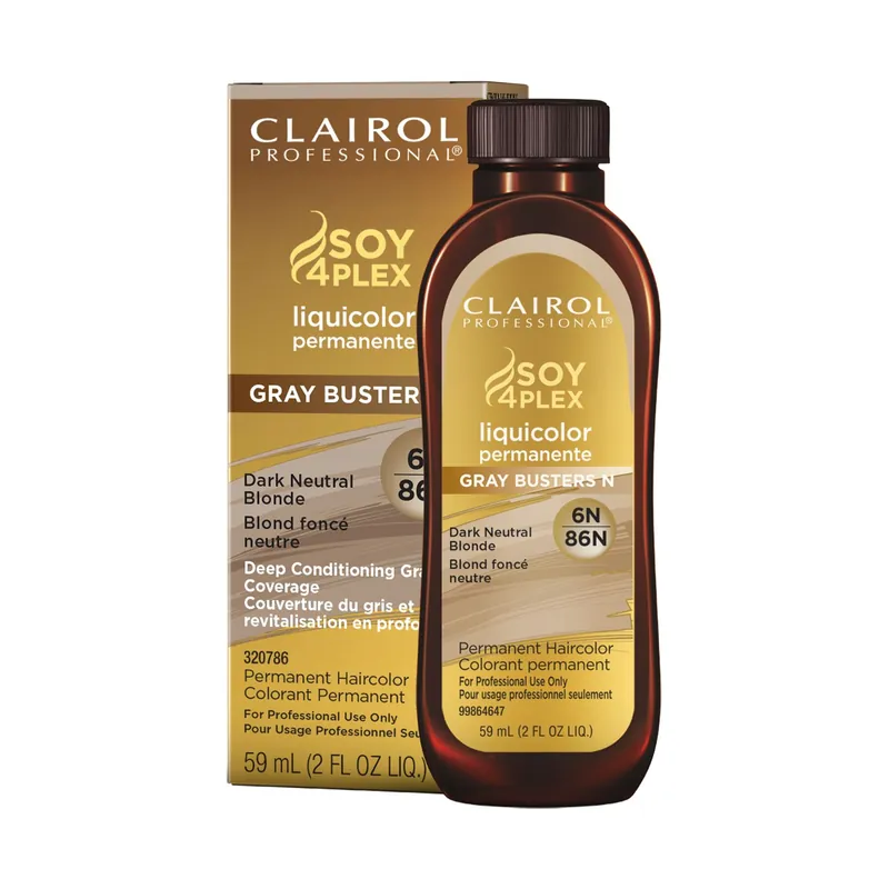 Clairol Professional Soy4Plex LiquiColor Permanent Hair Color - 6N | 86N (Dark Neutral Blonde)
