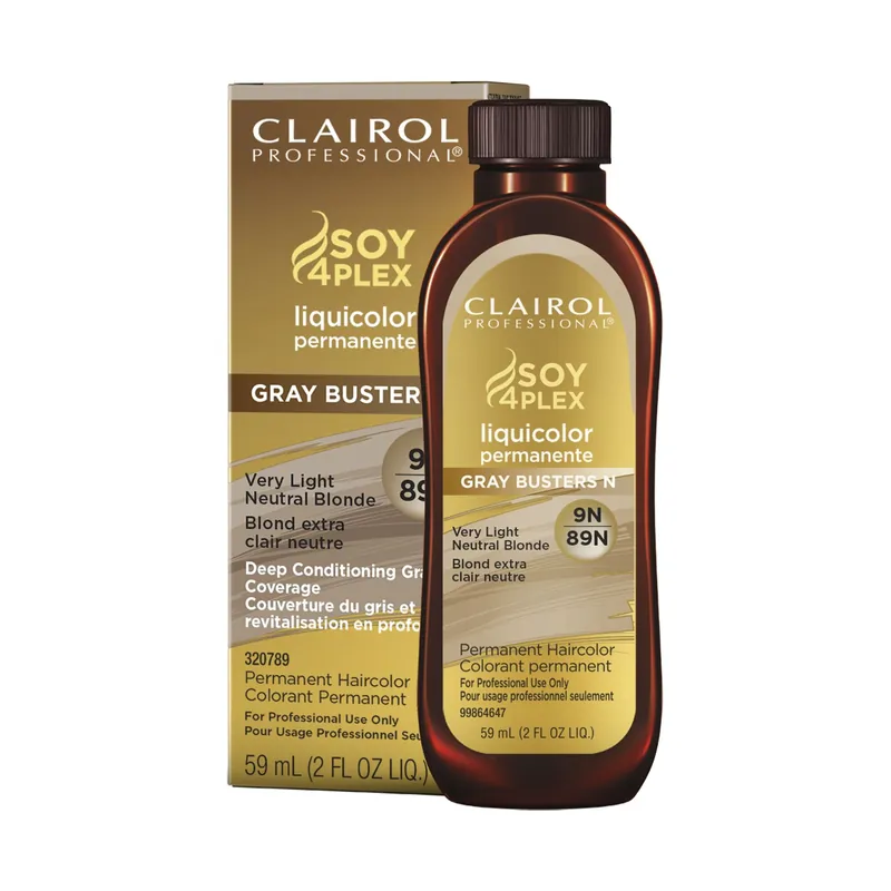 Clairol Professional Soy4Plex LiquiColor Permanent Hair Color - 9N | 89N (Very Light Neutral Blonde)