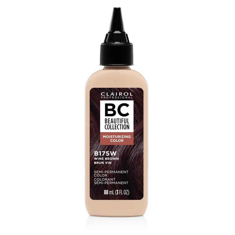 Clairol Professional Beautiful Collection Semi-Permanent Moisturizing Hair Color - B175W Wine Brown