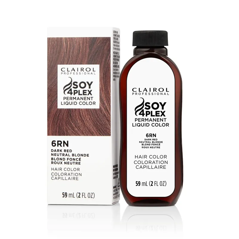 Clairol Professional Soy4Plex LiquiColor Permanent Hair Color - 6RN | 31R (Dark Red Neutral Blonde)