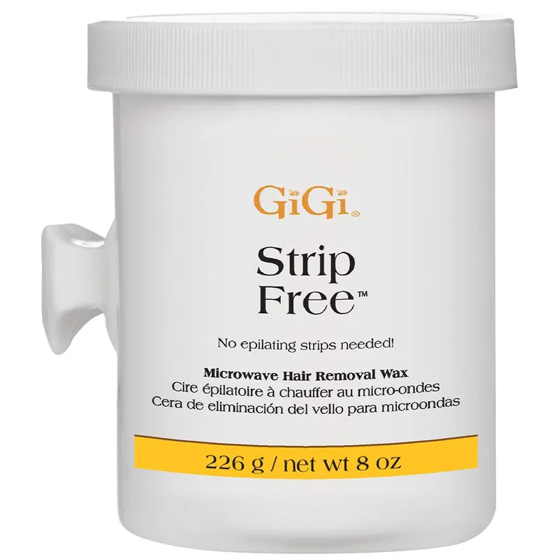 GiGi Microwave Hair Removal Wax 8 oz / 226 g - Strip Free | No Epilating Strips Needed