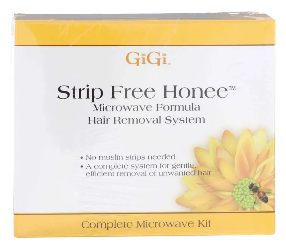 GiGi Strip Free Honee | Microwave Formula Hair Removal System Kit