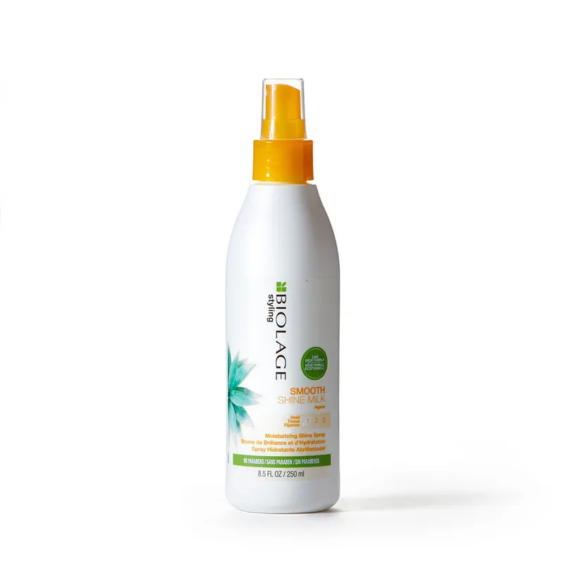 Biolage Smooth Shine Milk Moisturizing Shine Spray 8.5 oz / 250 ml | Hold 1/3
