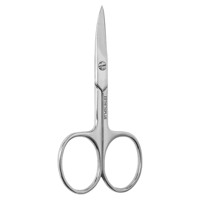 Esthetic Plus #2804 Wide Blade Stainless Steel Nail Cuticle Scissors 3.5"