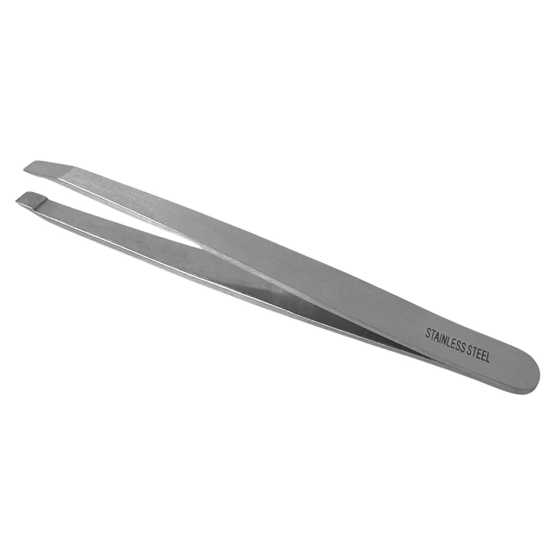 Esthetic Plus #2870 Super Inox Stainless Steel Slanted Tweezer (3")