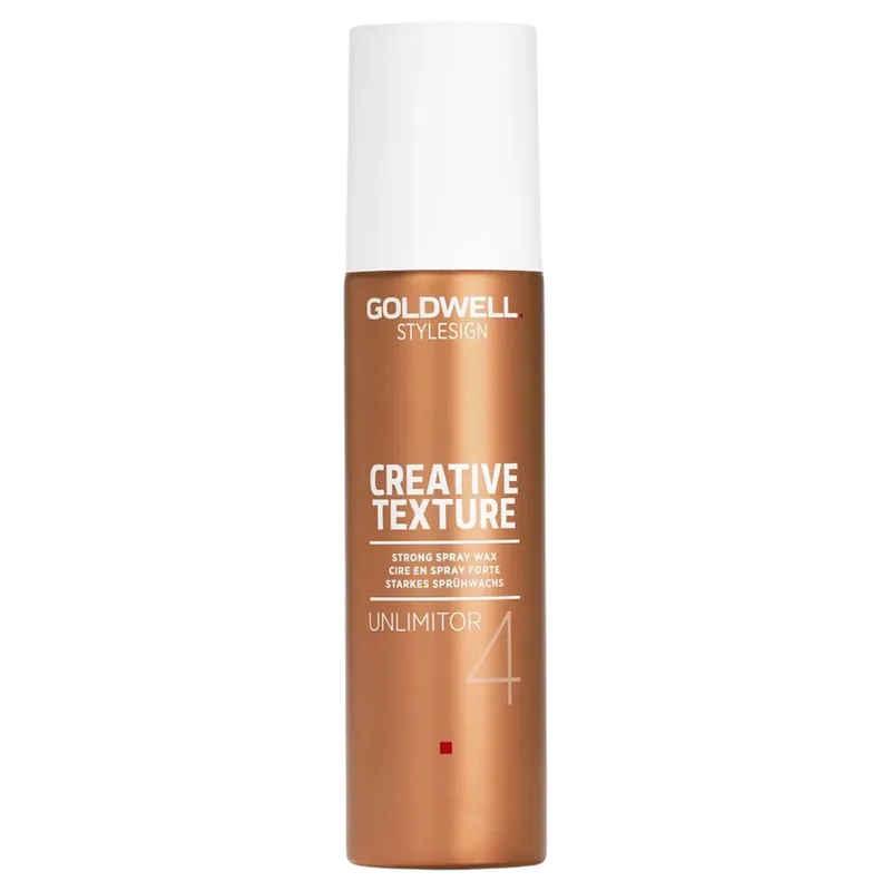 Goldwell StyleSign CREATIVE TEXTURE Unlimitor 4 Strong Spray Wax 4.6 oz / 131 g | Hold 4/5