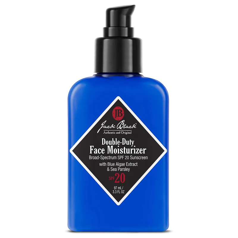 Jack Black Double-Duty Face Moisturizer 3.3 oz / 97 ml | SPF 20 Sunscreen