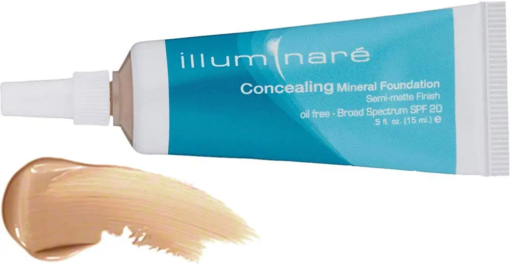 Illuminare Concealing Mineral Foundation 0.5 oz / 15 ml - Portofino Porcelain | SPF 20