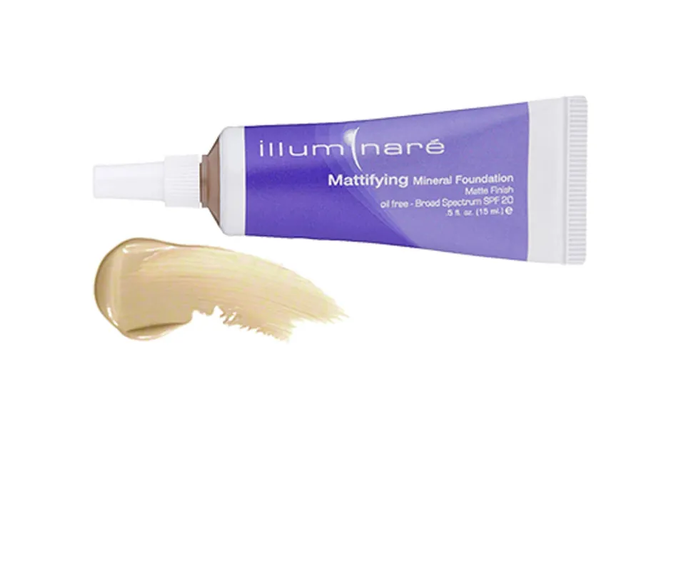 Illuminare Mattifying Mineral Foundation 0.5 oz / 15 ml - Amalfi Alabaster | SPF 20