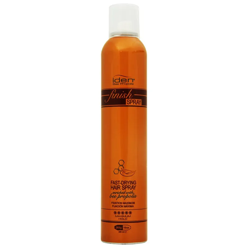 Iden Bee Propolis Finish Spray Fast-Drying Hairspray 10 oz / 300 ml | Hold 5/5
