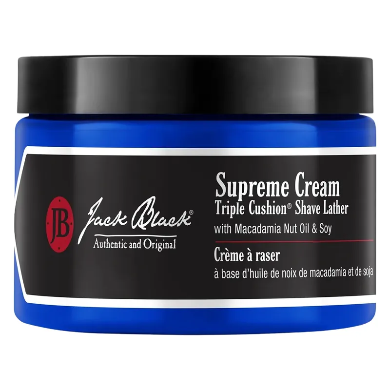 Jack Black Supreme Cream 9.5 oz / 270 g | Triple Cushion Shave Lather