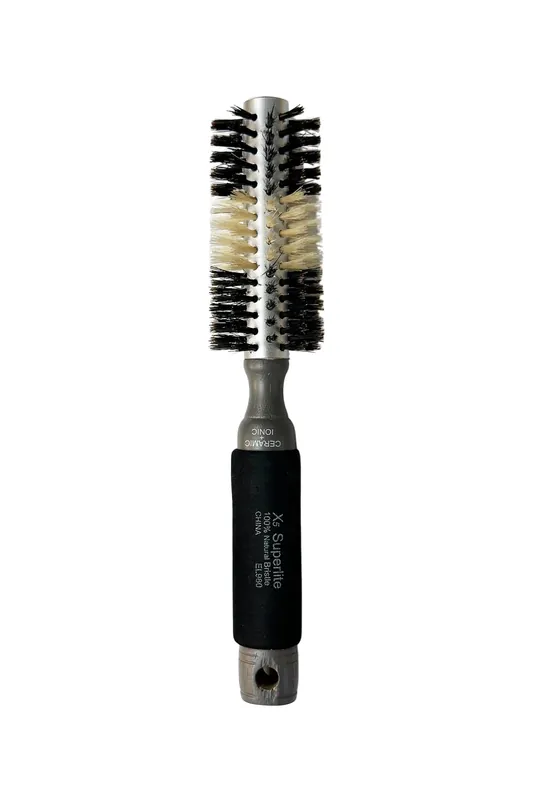 Elegant #980 X5 Superlite Round Ceramic + Ionic Boar Hair Brush - Small (1.75")