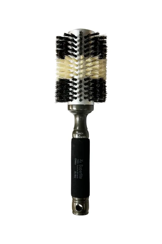 Elegant #982 X5 Superlite Round Ceramic + Ionic Hairbrush - Large (3")