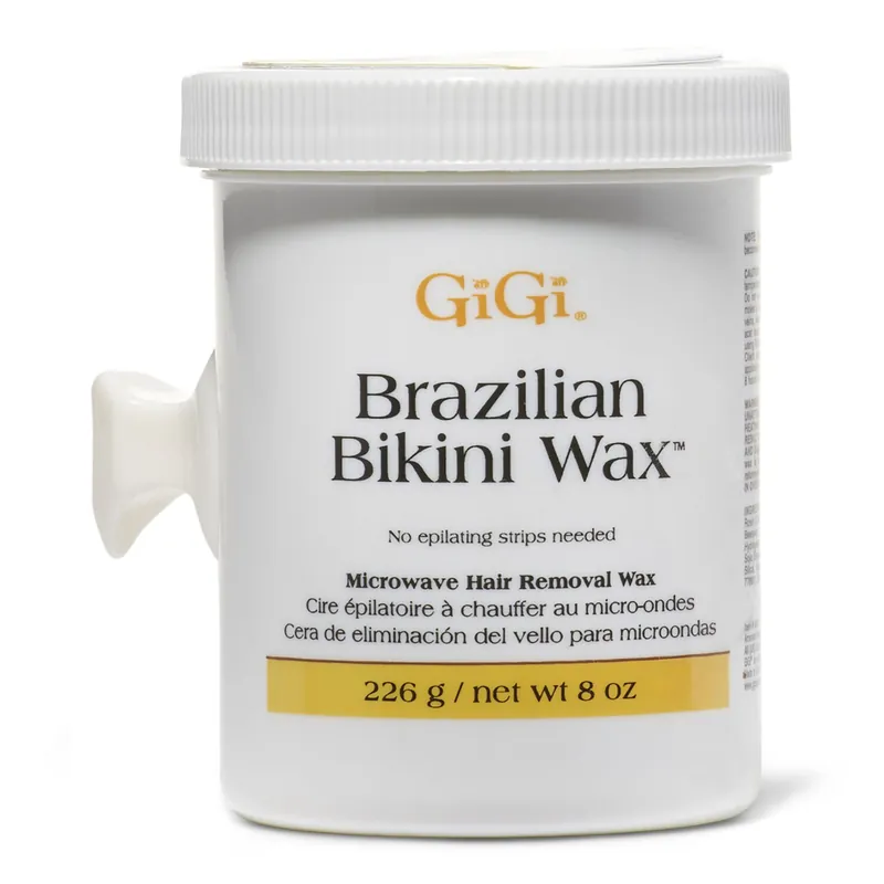 GiGi Microwave Hair Removal Wax 8 oz / 226 g - Brazilian Bikini Wax | Microwave Formula