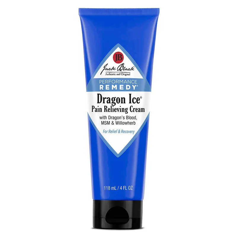 Jack Black Performance Remedy Dragon Ice 4 oz / 113 g | Pain Relieving Cream