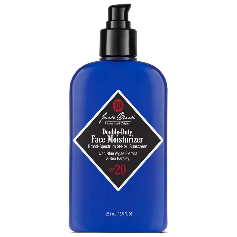 Jack Black Double-Duty Face Moisturizer 8.5 oz / 251 ml | SPF 20 Sunscreen