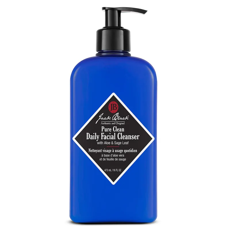 Jack Black Pure Clean Daily Facial Cleanser 16 oz / 473 ml