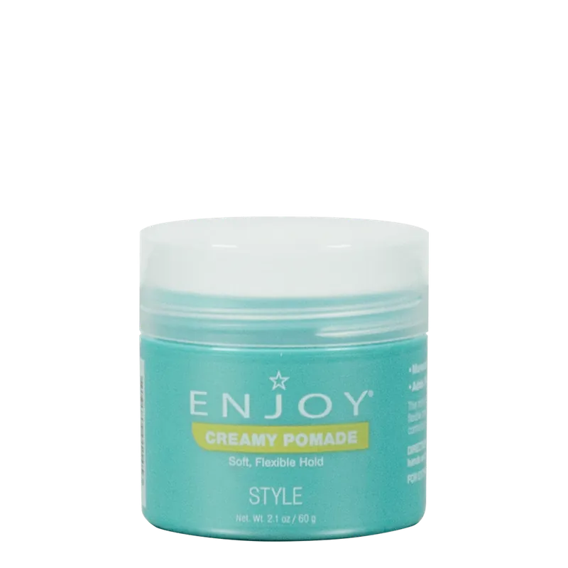 Enjoy STYLE Creamy Pomade 2.1 oz / 60 g | Soft / Flexible Hold