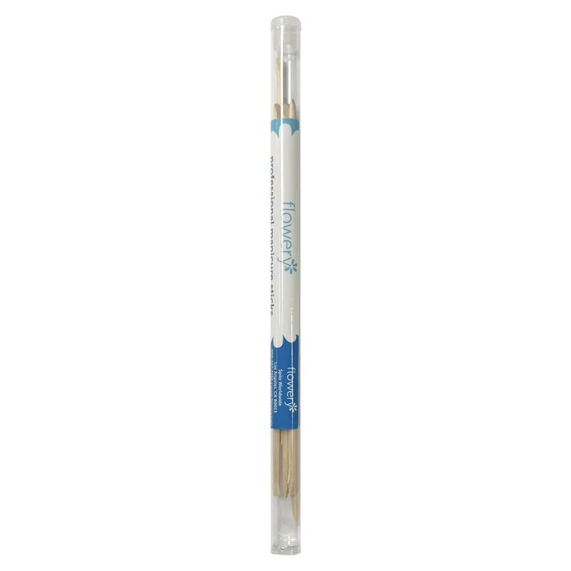 Flowery Professional Manicure Sticks (6 Pack)
