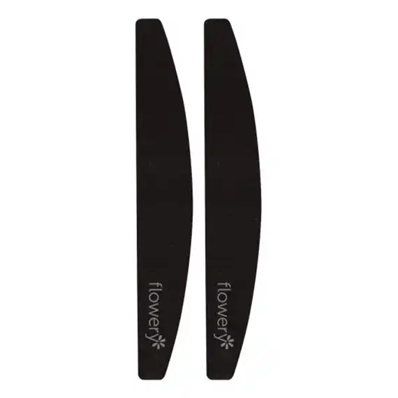 Flowery Nail File - Boomer (2 Pack) | For Thick, Gel-Polished or Acrylic Nails