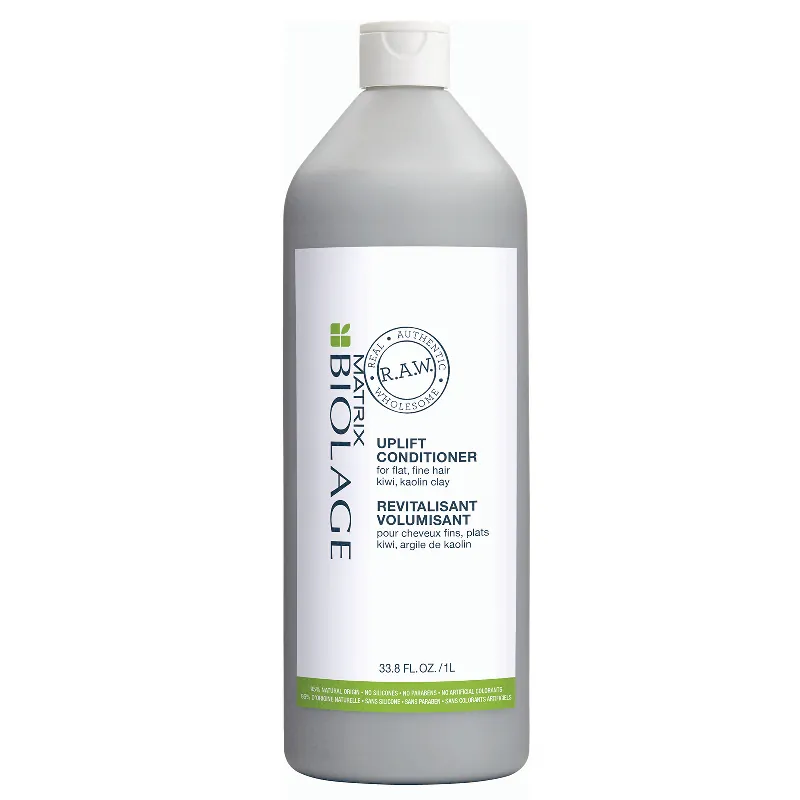 Biolage R.A.W. Uplift Conditioner Liter / 33.8 oz | For Fine Hair