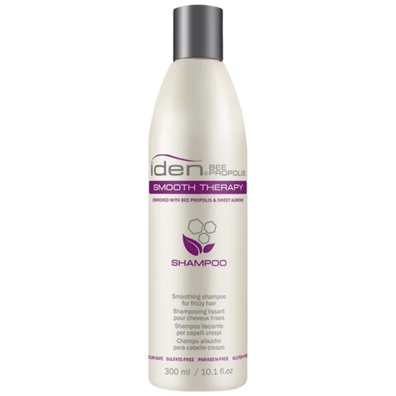 Iden Bee Propolis SMOOTH THERAPY Smoothing Shampoo 10.1 oz / 300 ml | For Frizzy Hair
