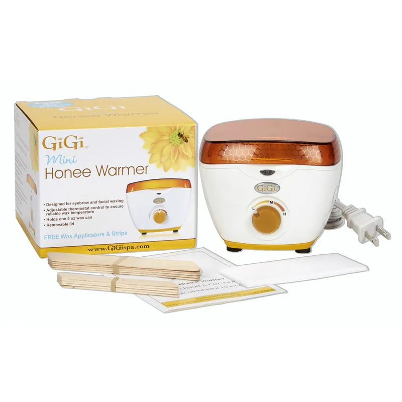 GiGi Mini Honee Wax Warmer | Facial Hair Removal Waxing Kit