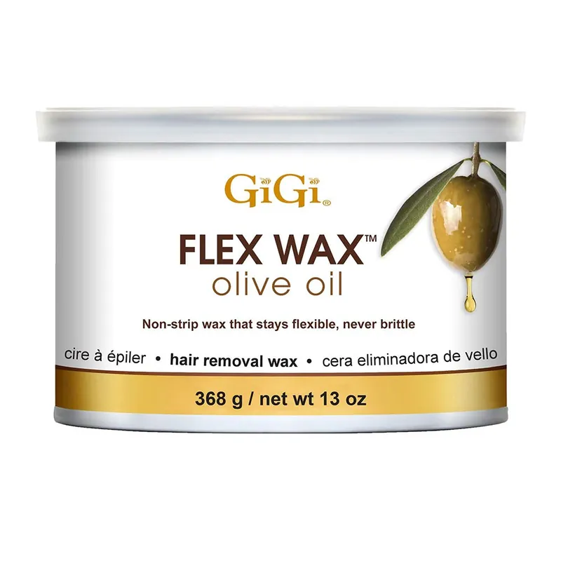 GiGi Hair Removal Wax 13 oz / 368 g - Flex Wax Olive Oil