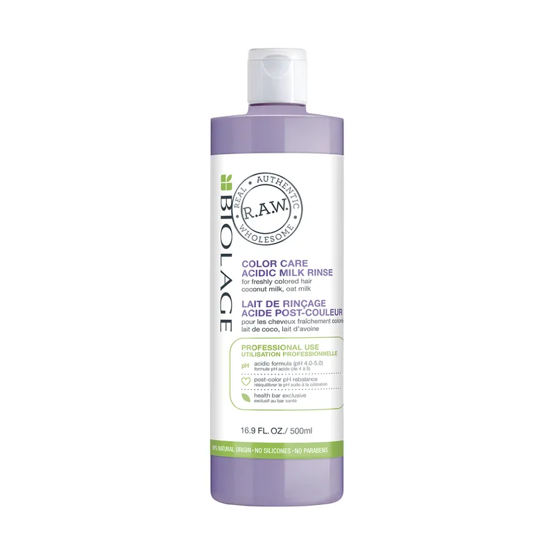 Biolage R.A.W. Color Care Acidic Milk Rinse 16.9 oz / 500 ml