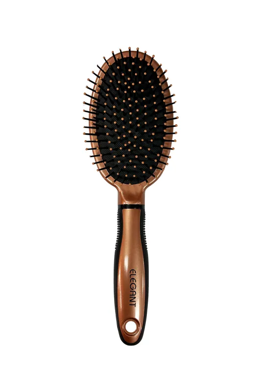 Elegant #562 Deep Shine X5 Superlite Ionic Oval Hair Brush - Large (9.5") / Metallic Copper