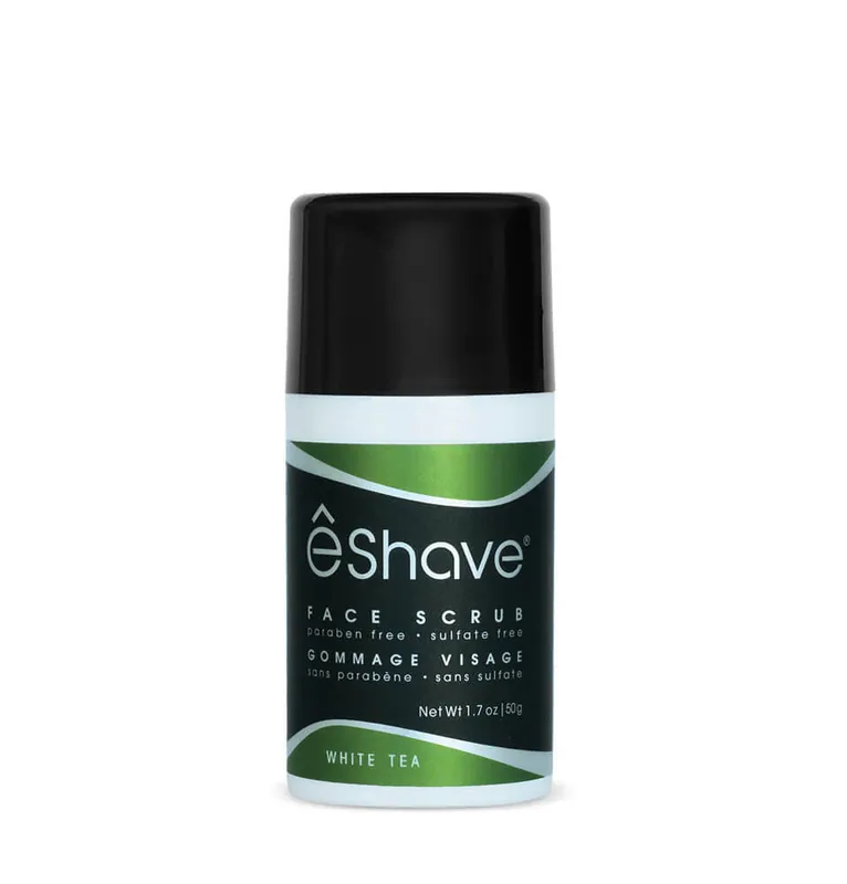 eShave Face Scrub 1.7 oz / 50 g - White Tea