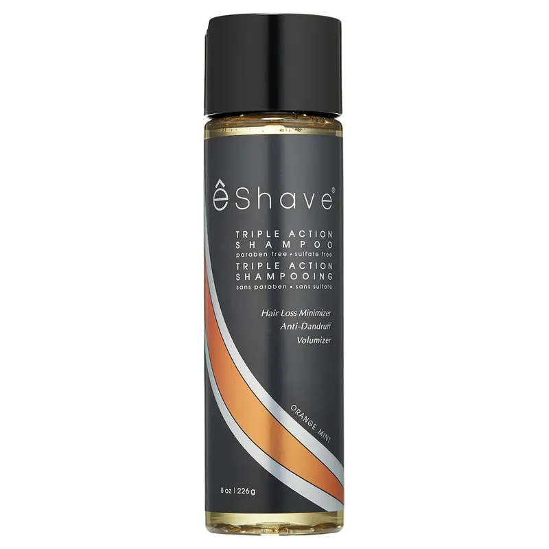 eShave Triple Action Shampoo 8 oz / 226 g - Orange Mint