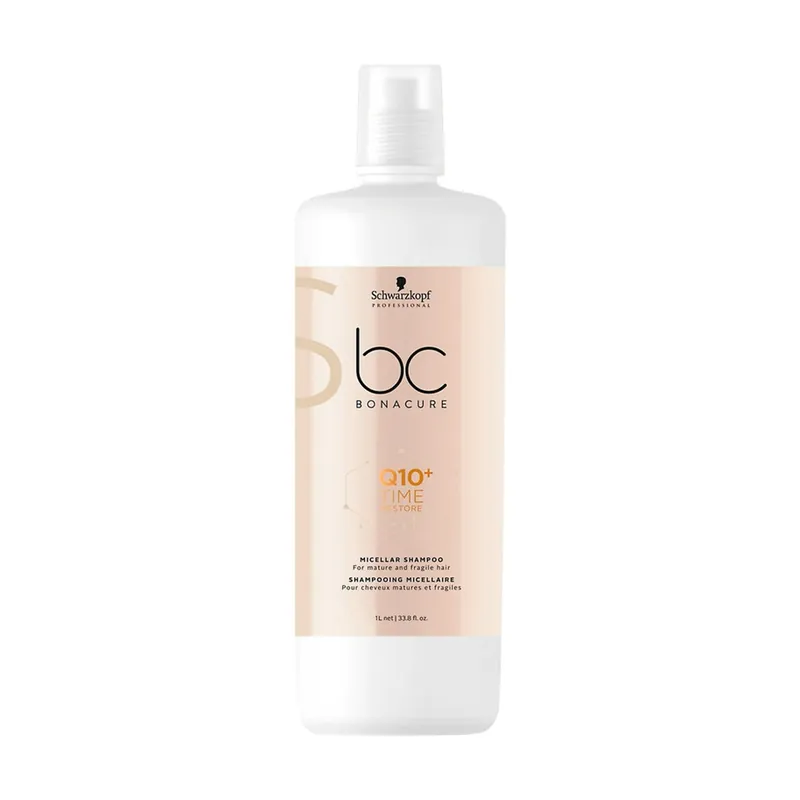 Schwarzkopf bc Bonacure Q10+ Time Restore Micellar Shampoo Liter