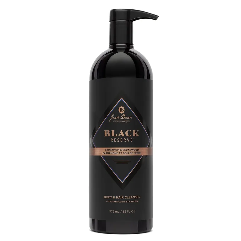 Jack Black Black Reserve 33 oz / 975 ml | Body & Hair Cleanser
