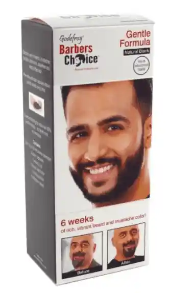 Godefroy Beard & Mustache Color Natural Black