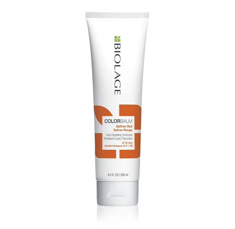 Biolage ColorBalm Color Depositing Conditioner 8.5 oz / 250 ml - Saffron Red