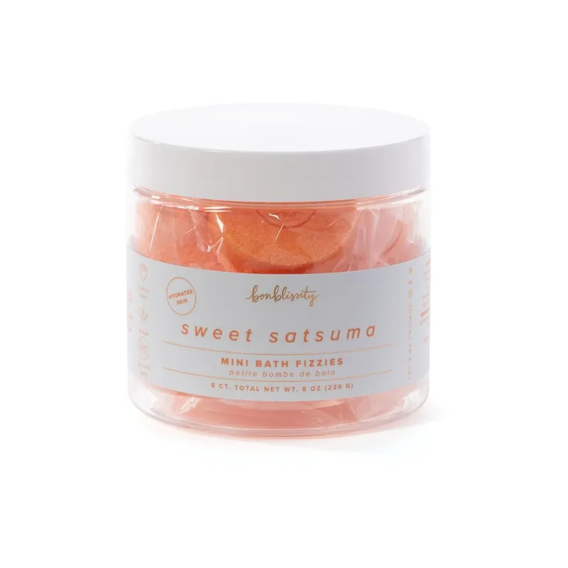 Sweet Satsuma - Bonblissity Mini Bath Fizzies | 8 ct