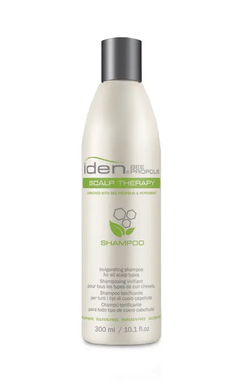 [Sample 0.5 oz] Iden Scalp Therapy Shampoo | Invigorating Shampoo For All Scalp Types | Sulfate Free | Paraben Free | Gluten Free - Free Sample