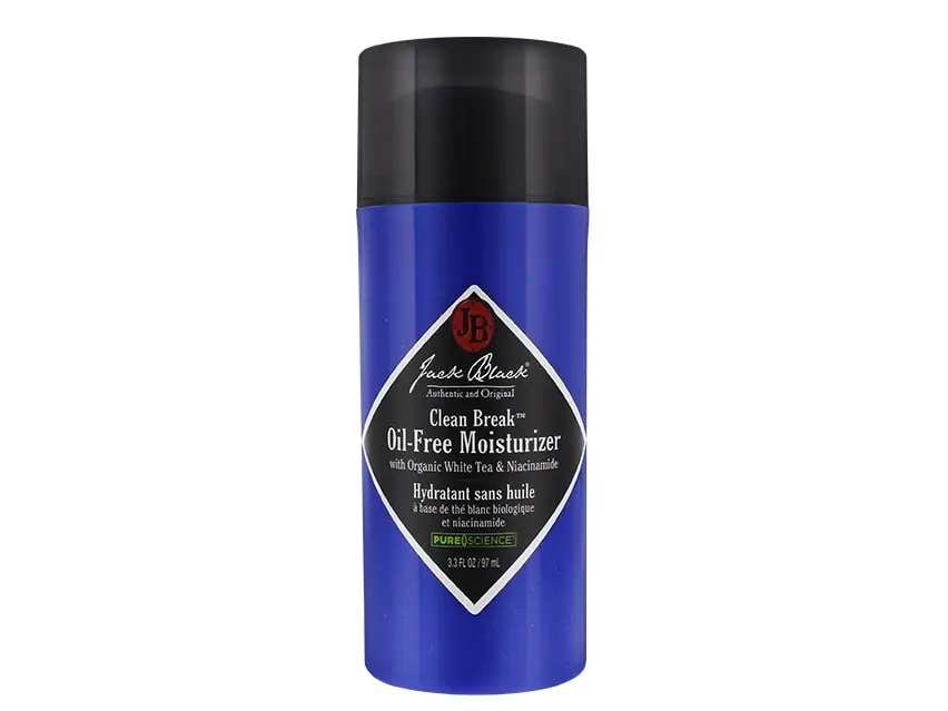 [Sample 0.05 oz] Jack Black Clean Break Oil-Free Moisturizer | With Organic White Tea & Niacinamide