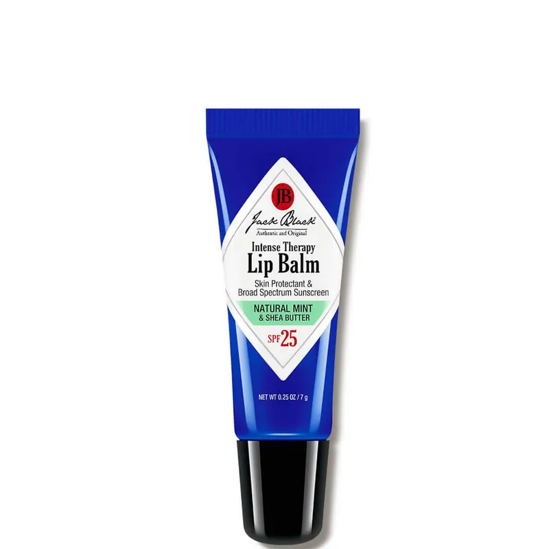 [Sample 0.05 oz] Jack Black Lip Balm Natural Mint & Shea Butter | SPF 25 | Intense Therapy - Free Sample