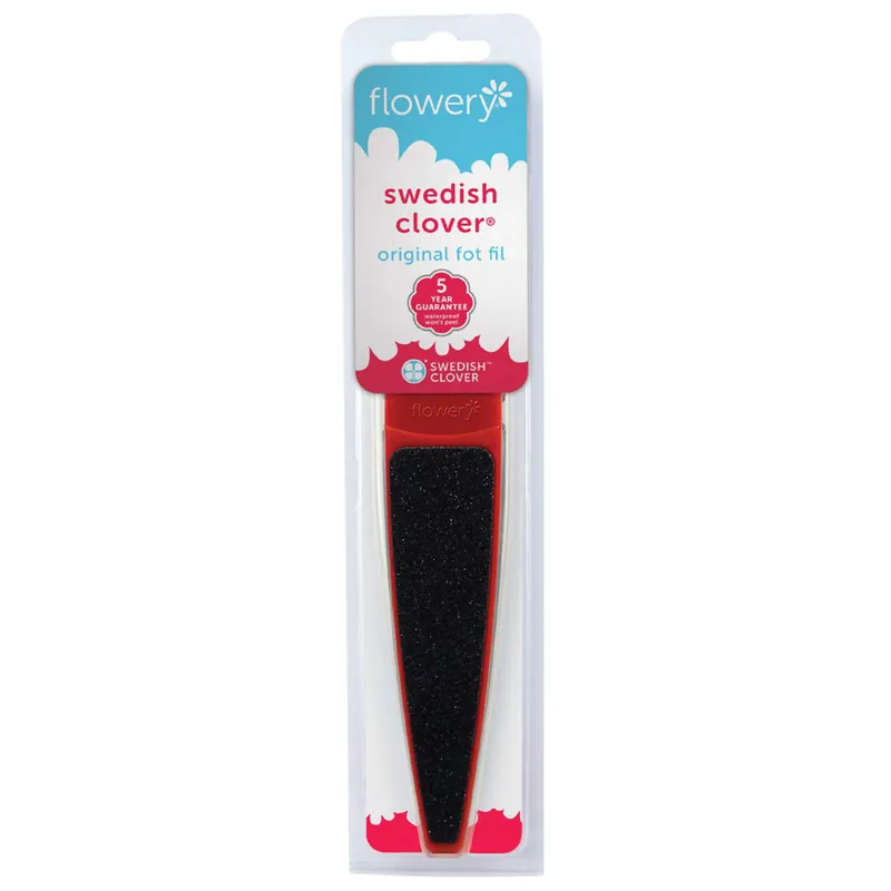 Flowery Foot File - Swedish Clover