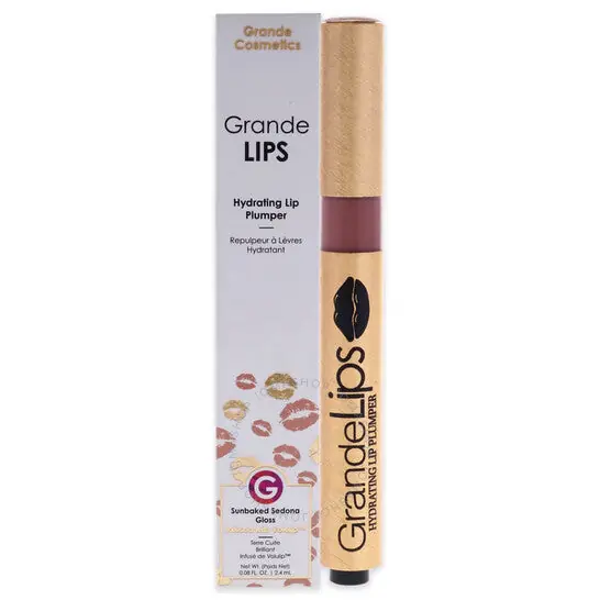 Grande Cosmetics GrandeLIPS Sunbaked Sedona Hydrating Lip Plumper Gloss 0.084 oz