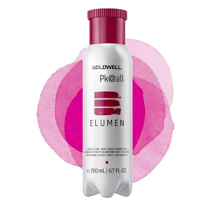Goldwell ELUMEN Demi-Permanent Hair Color 6.7 oz / 200 ml - Pk@all Pink